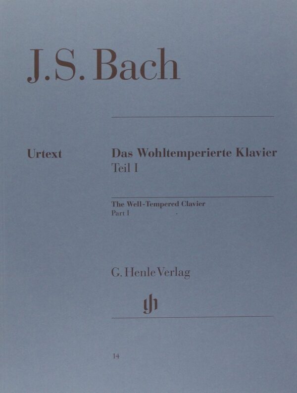 DAS WOHLTEMPERIERTE KLAVIER J.S.Bach Teil 1 Urtext (G.Henle)