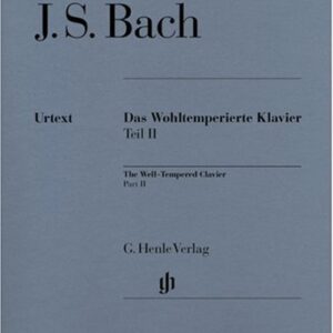 DAS WOHLTEMPERIERTE KLAVIER J.S.Bach Teil 2 Urtext (G.Henle)