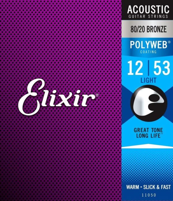 ELIXIR Acoustic 80/20 Bronze Polyweb Extra Light 10/47