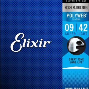 ELIXIR E-Gitarrensaiten Polyweb beschichtet