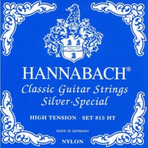HANNABACH 815 blau, Klassikgitarrensaiten, High Tension