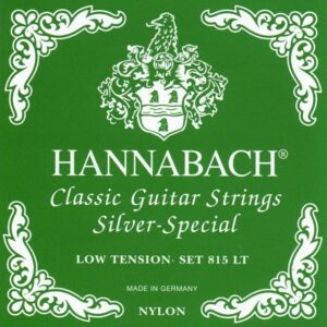 HANNABACH 815 grün, Klassikgitarrensaiten, Low Tension