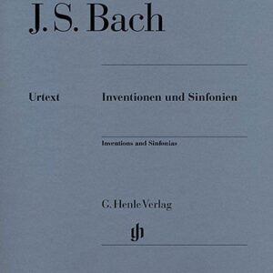 INVENTIONEN UND SINFONIEN J.S.Bach Urtext (G.Henle)