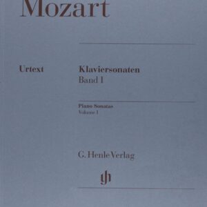 KLAVIERSONATEN Wolfgang Amadeus Mozart Band 1 Urtext (G.Henle)