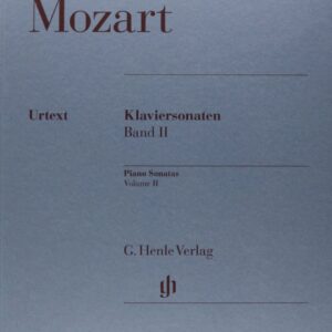KLAVIERSONATEN Wolfgang Amadeus Mozart Band 2 Urtext (G.Henle)