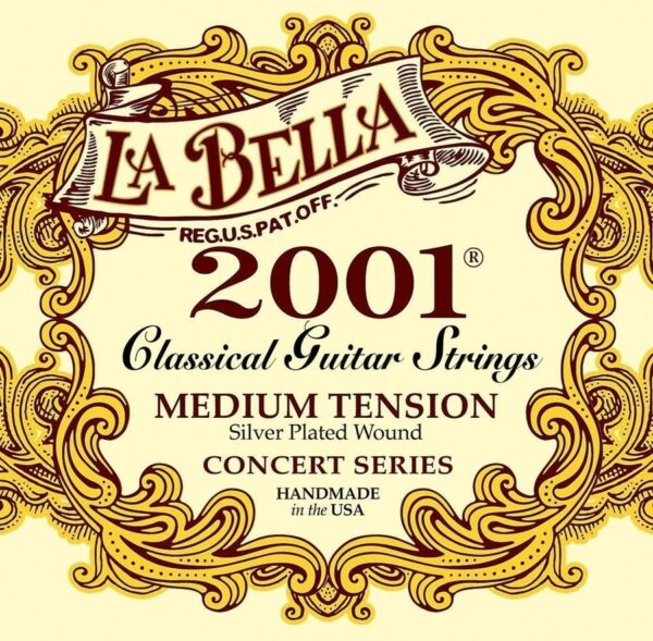 LA BELLA 2001 Classical Guitar Strings