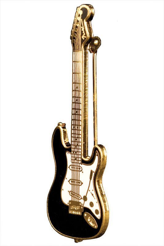 HARMONY Stratocaster Black Pin